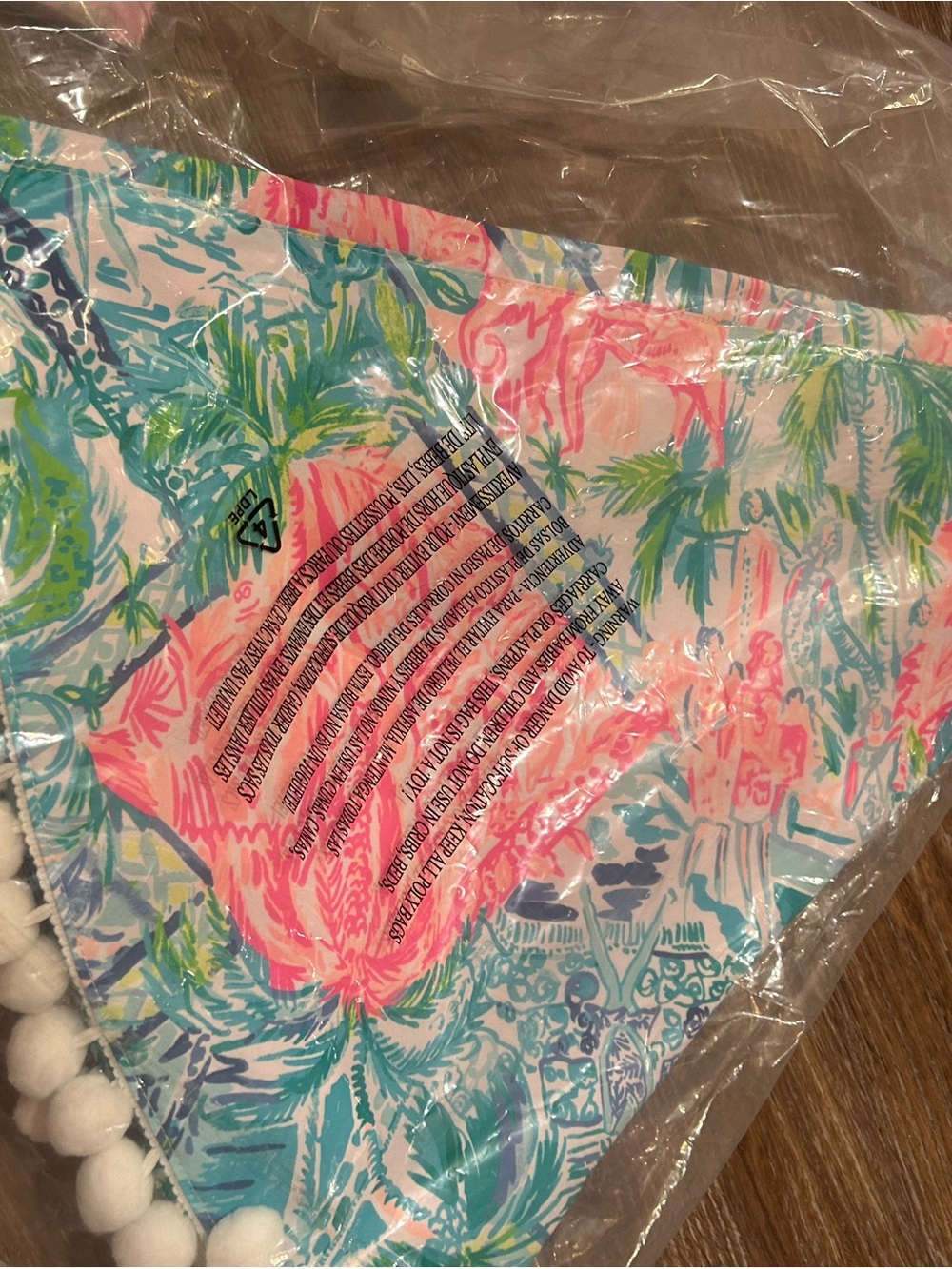 Lilly Pulitzer Christmas tree skirt nwt